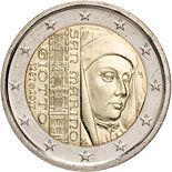2 euro coin 750th anniversary of the birth of Giotto | San Marino 2017