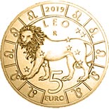 5 euro coin Leo | San Marino 2019