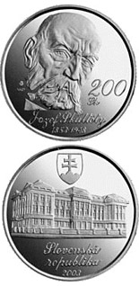 200 crowns coin The 150th anniversary of the birth of Jozef Skultety | Slovakia 2003