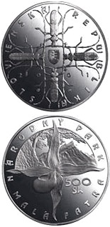 500 crowns coin The Mala Fatra National Park | Slovakia 2001