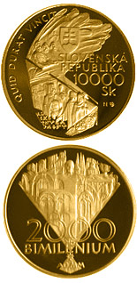 10000 crowns coin The Jubilee Year 2000 - Bimillennium | Slovakia 2000