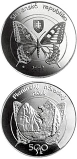 500 crowns coin The Pieniny National Park | Slovakia 1997