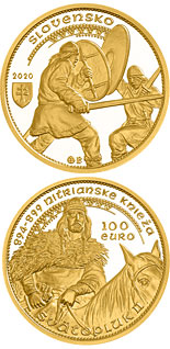 100 euro coin Svatopluk II, Ruler of the Nitrian Principality | Slovakia 2020