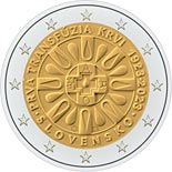 2 euro coin 100th Anniversary of the First Blood Transfusion in Slovakia | Slovakia 2023