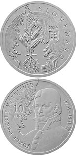 10 euro coin 250th anniversary of the birth of Jozef Dekret Matejovie | Slovakia 2024