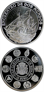 10 euro coin V Iberoamerican Series – Sailing | Spain 2002