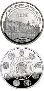 10 euro coin VI Iberian-American Series: Architecture and Monuments | Spain 2005