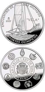 10  coin VII Iberian-American Series: Olympic sports | Spain 2008