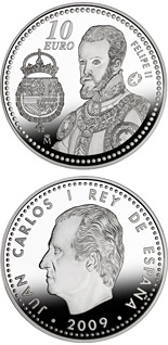 10 euro coin Europa Program- Felipe II | Spain 2009