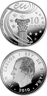 10 euro coin Spanish Presidency of the EU | Spain 2010