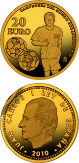 20 euro coin World Champions in South Africa 2010 | Spain 2010