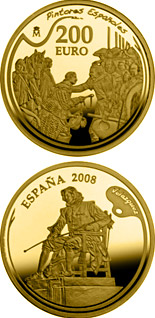 200 euro coin Spanish Painters Series - Velázquez | Spain 2008