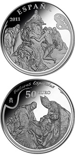 50 euro coin 4th Series Spanish Painters - El Greco | Spain 2011