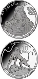 10 euro coin 4th Series Spanish Painters - Zurbarán | Spain 2011
