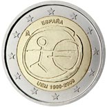 2 euro coin 10th Anniversary of the Introduction of the Euro | Spain 2009