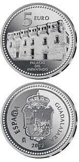 5 euro coin Guadalajara | Spain 2012