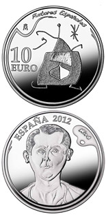 10 euro coin 5th Series Spanish Painters - Joan Miró | Spain 2012
