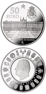 50 euro coin 75th birthday of His Majesty the King | Spain 2013
