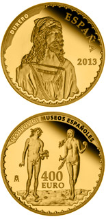 400 euro coin Durer | Spain 2013