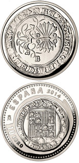 10 euro coin 5th Series Numismatic Treasures: Queen Isabella | Spain 2014