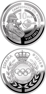 10 euro coin World Shooting Championship 2014 | Spain 2014