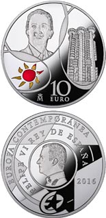 10 euro coin Contemporary Europe | Spain 2016