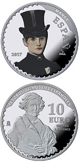 10 euro coin Spanish Museum Treasures V: 25th anniversary of the Thyssen-Bornemisza Museum | Spain 2017