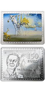 150 euro coin Salvador Dalí | Spain 2021