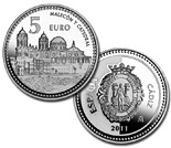 5 euro coin Cádiz  | Spain 2011