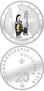 20 franc coin 100 years of Circus Knie | Switzerland 2019