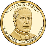 1 dollar coin William McKinley (1897-1901) | USA 2013