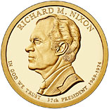 1 dollar coin Richard M. Nixon (1969-1974) | USA 2016