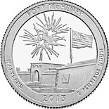 25 cents coin Fort McHenry National Monument and Historic Shrine | USA 2013