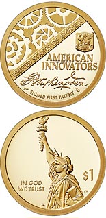 1 dollar coin American Innovators - Introductory Coin | USA 2018