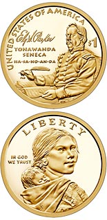 1 dollar coin Ely S. Parker | USA 2022