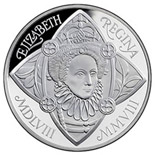 5 pound coin The 450th anniversary of the accession of Elizabeth I | United Kingdom 2008