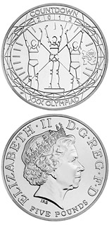 5 pound coin Countdown to London 2012 | United Kingdom 2012