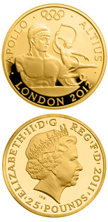 25 pound coin Higher - Apollo  | United Kingdom 2011