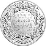 5 pound coin Royal Christening | United Kingdom 2013