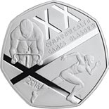50 pence coin The Glasgow 2014 Commonwealth Games | United Kingdom 2014