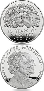 5 pound coin Platinum Wedding 2017 | United Kingdom 2017