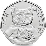 50 pence coin Tom Kitten | United Kingdom 2017