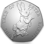 50 pence coin Peter Rabbit | United Kingdom 2017