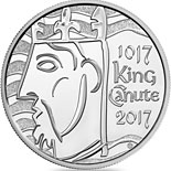 5 pound coin The 1000th Coronation of King Canute | United Kingdom 2017