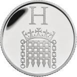 10 pences coin H - Houses of Parliament | United Kingdom 2018
