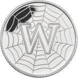 10 pences coin W - World Wide Web | United Kingdom 2018