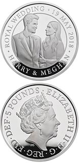 5 pound coin The Royal Wedding | United Kingdom 2018