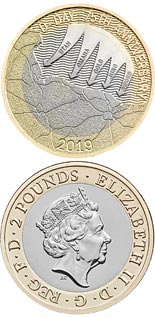 2 pound coin 75th anniversary of D-Day | United Kingdom 2019