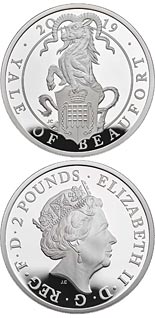 2 pound coin The Yale of Beaufort | United Kingdom 2019