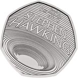 50 pence coin Celebrating the Life of Stephen Hawking  | United Kingdom 2019
